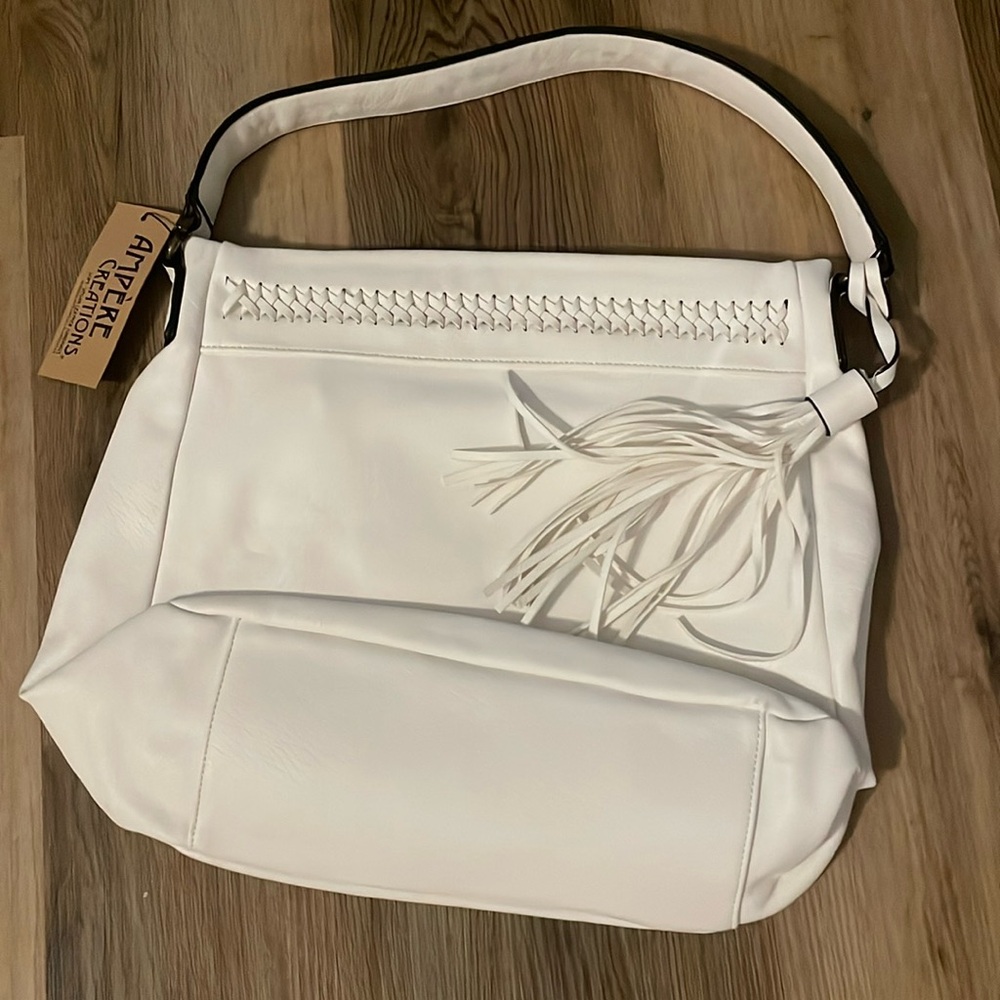 Ampere Creations White Purse